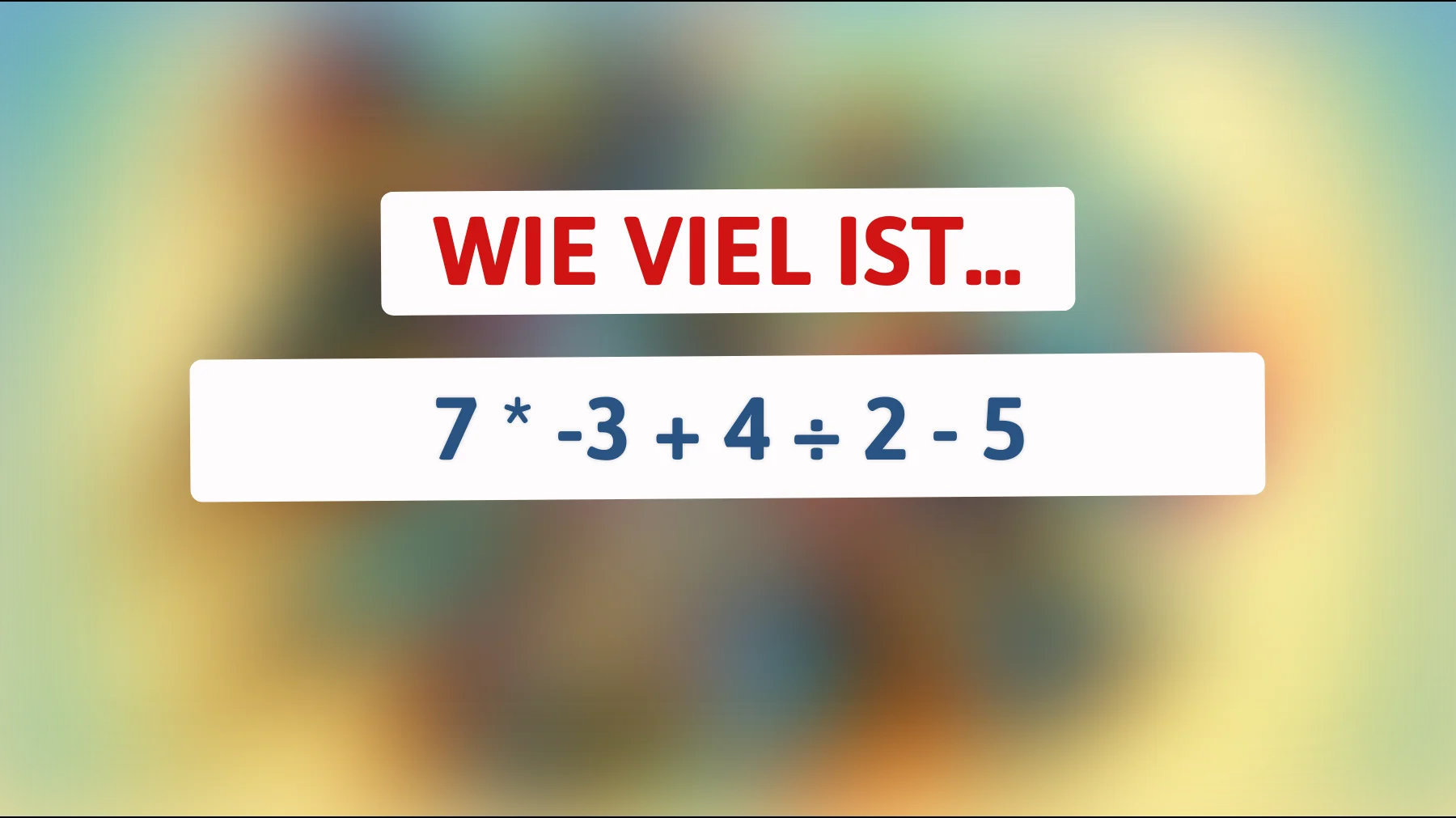 Bist du klug genug, um dieses mathematische Rätsel zu lösen? Herausforderung für die Genialen!"