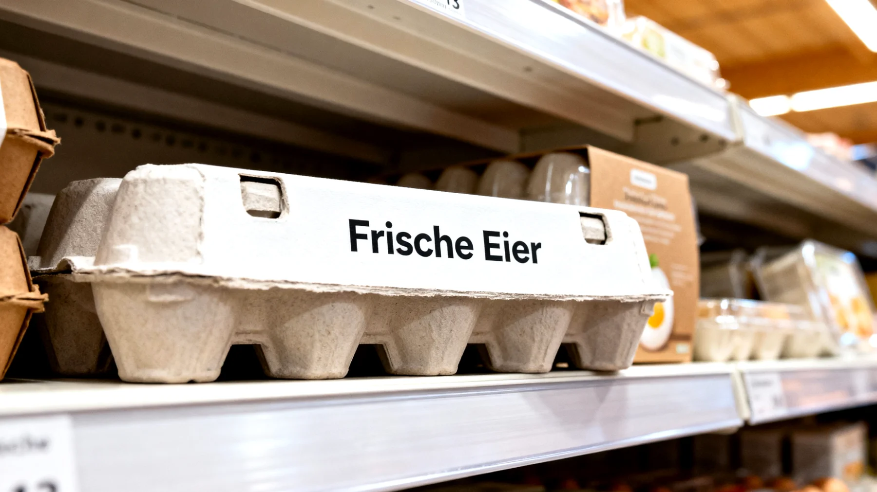 Frische Eier"