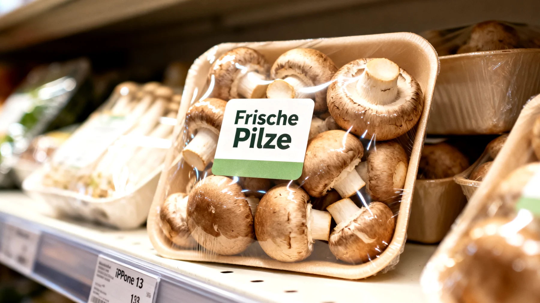 Frische Pilze"