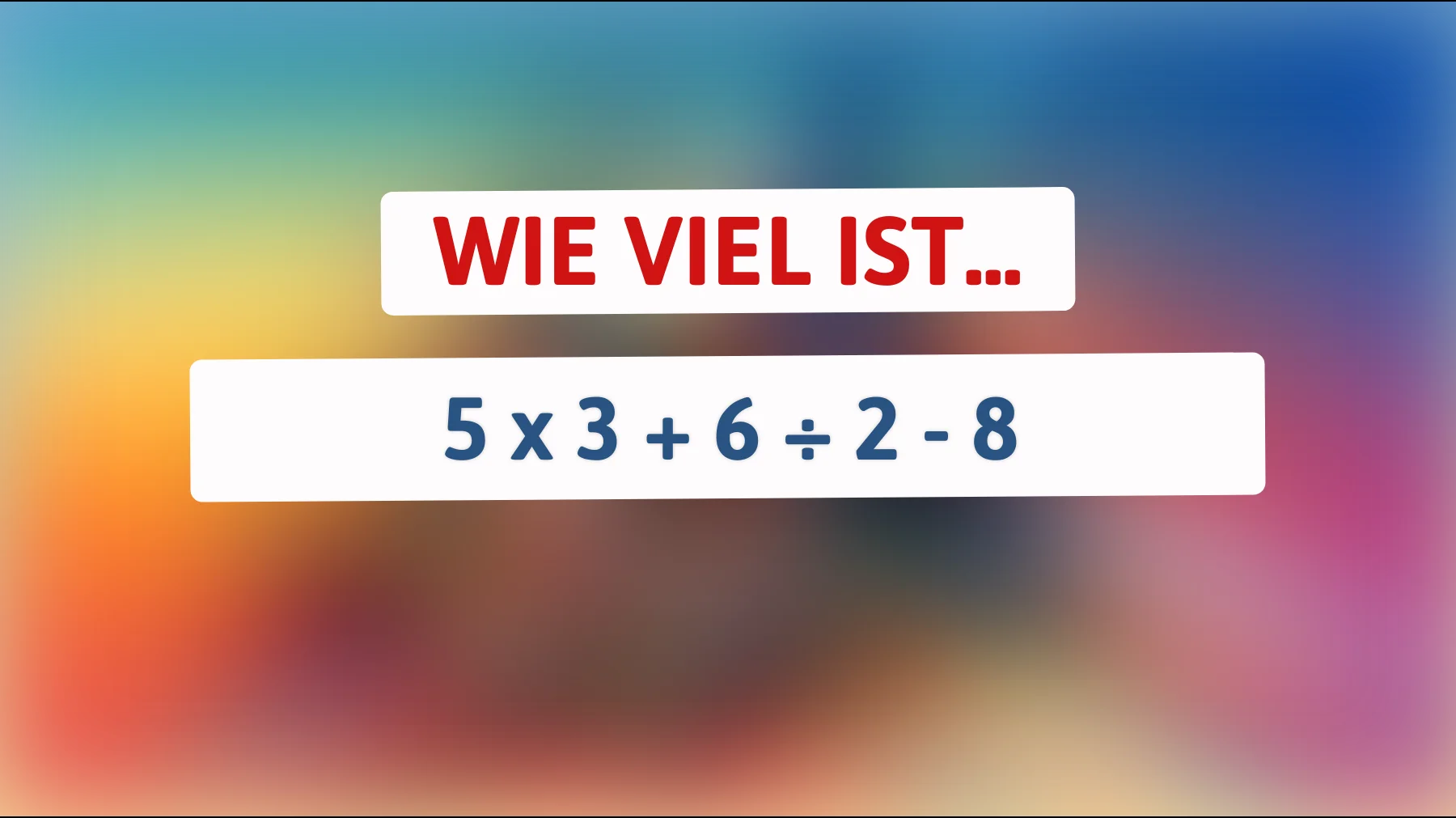 Kannst du dieses mathematische Rätsel lösen, das selbst Mathe-Genies ins Grübeln bringt? Beweise dein Können!"