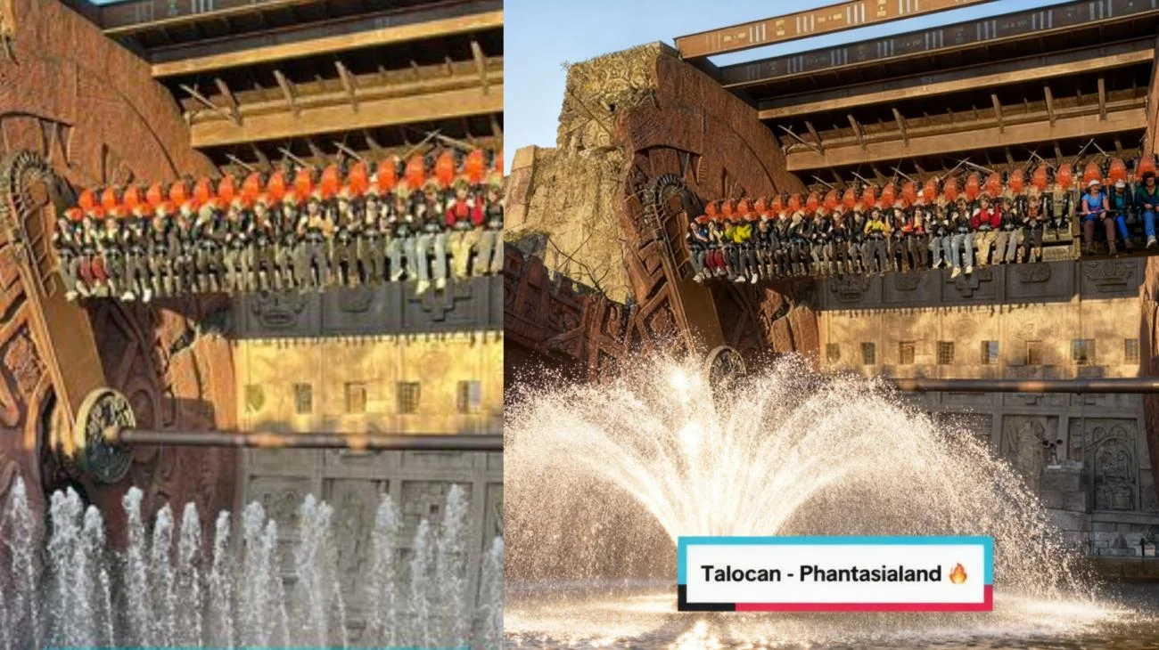 JEDER kennt Talocan! đ„ Eines der heftigsten, beeindruckendsten und schönsten Freizeitpark FahrgeschĂ€fte der Welt. Hast du es schon ausprobiert? #Talocan #Phantasialand #FahrgeschĂ€ft #Achterbahn #Karussell"